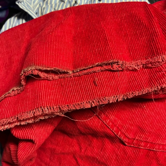 Vtg Levi Corduroy Skinner Jeans Button fly lowrise Bootcut Sz 36 Men - Picture 9 of 11